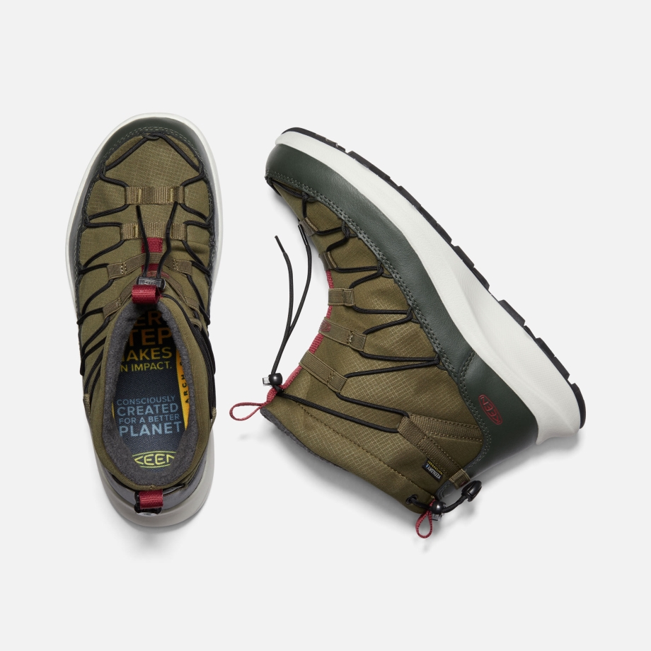 Uneek Snk Impermeável Chukka Tutu Escuro Para Homem