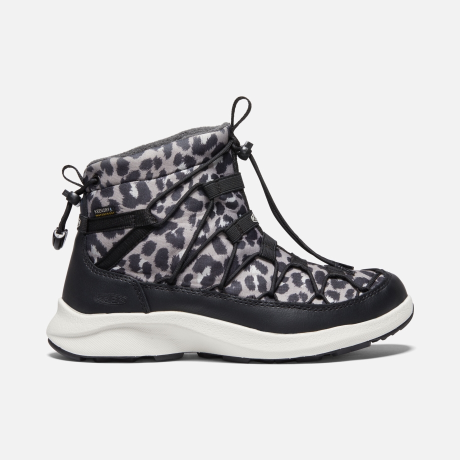 Tutu Animal Print-prata Bétula Feminina Uneek Snk Ii Impermeável Chukka