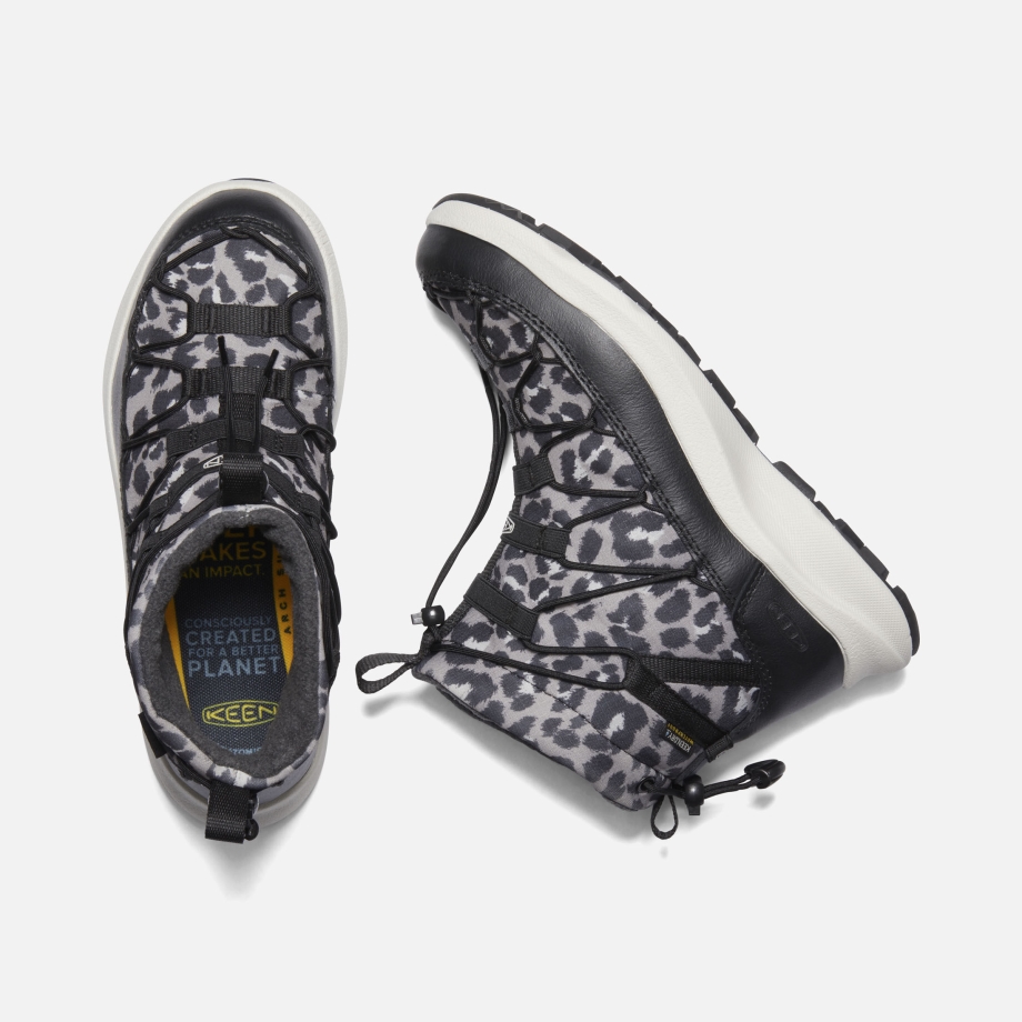 Tutu Animal Print-prata Bétula Feminina Uneek Snk Ii Impermeável Chukka