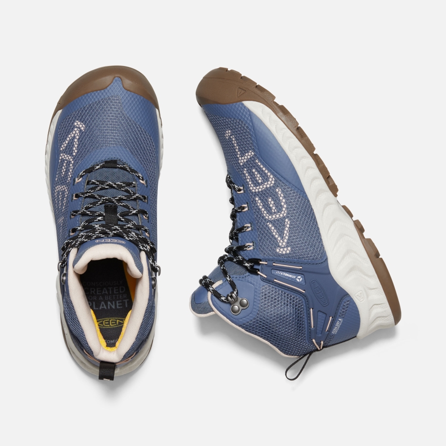 Bota Feminina Tutu Nxis Evo à Prova D'água Vintage índigo-harbor Cinza