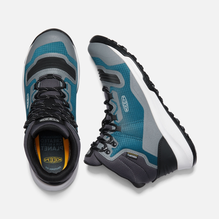 Botas De Treino De Caminhada à Prova D'água Tempo Flex Femininas Tutu Branco Azul Coral-star