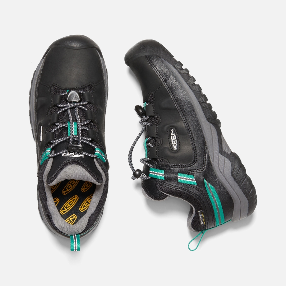 Sapatos De Caminhada à Prova D'água Targhee Para Crianças Mais Velhas Brancas Estrela Negra Tutu