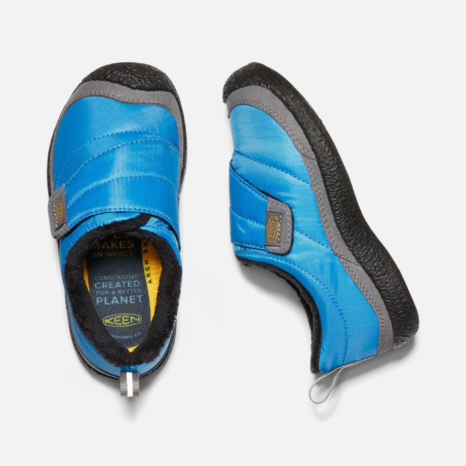 Tutu Howser Envoltório Para Crianças Mais Novas Cinza Aço Azul Brilhante