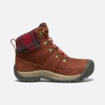 Bota Feminina Kaci Iii Inverno Impermeável Tutu Tartaruga Xadrez Xadrez Vermelho