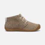 Bota Feminina Mosey Chukka Tutu Taupe Feltro De Bétula