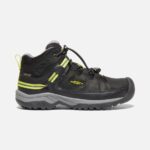 Botas De Caminhada à Prova D'água Targhee Para Crianças Mais Velhas Tutu Cinza Aço Preto